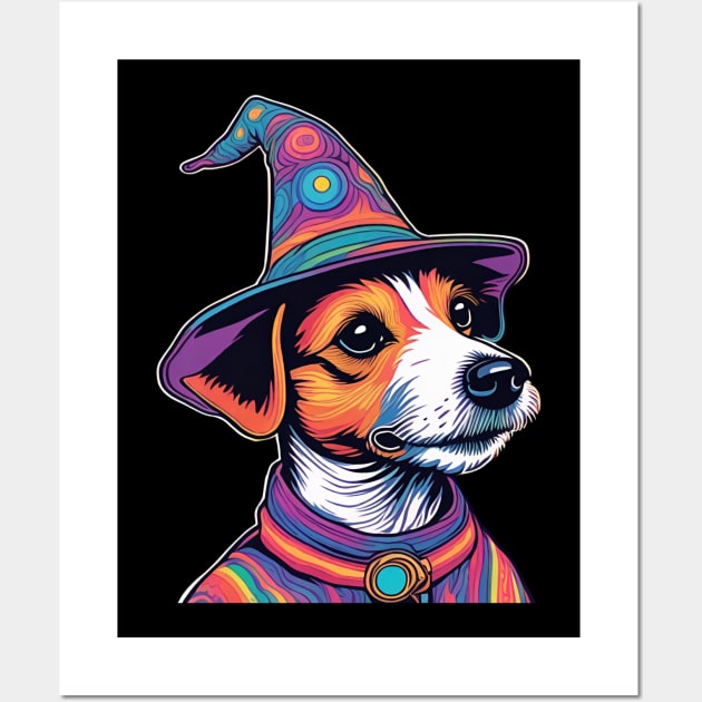 Jack Russel The Wizard Wall Art by Catchy Phase